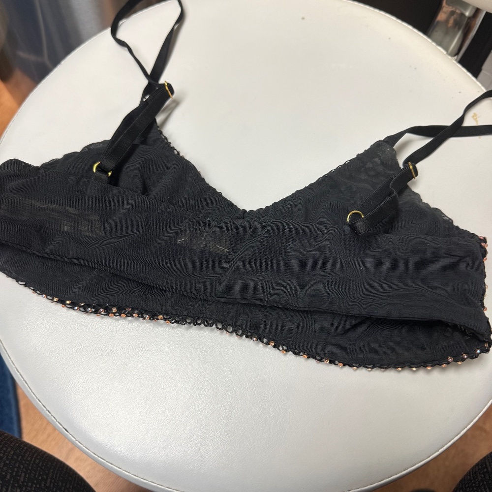 free people Night Sky Scoop Bralette SZ S